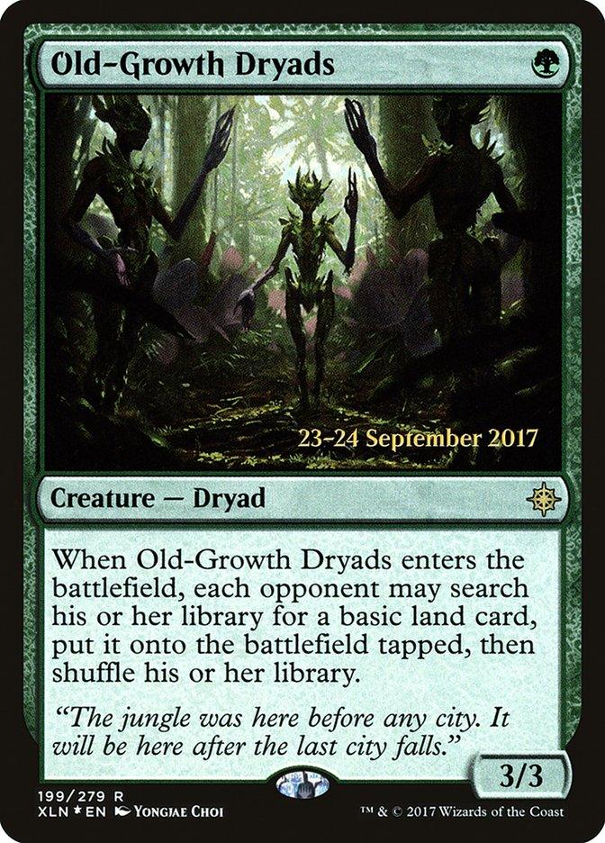 Old-Growth Dryads [Ixalan Prerelease Promos] - Trinity Hobby