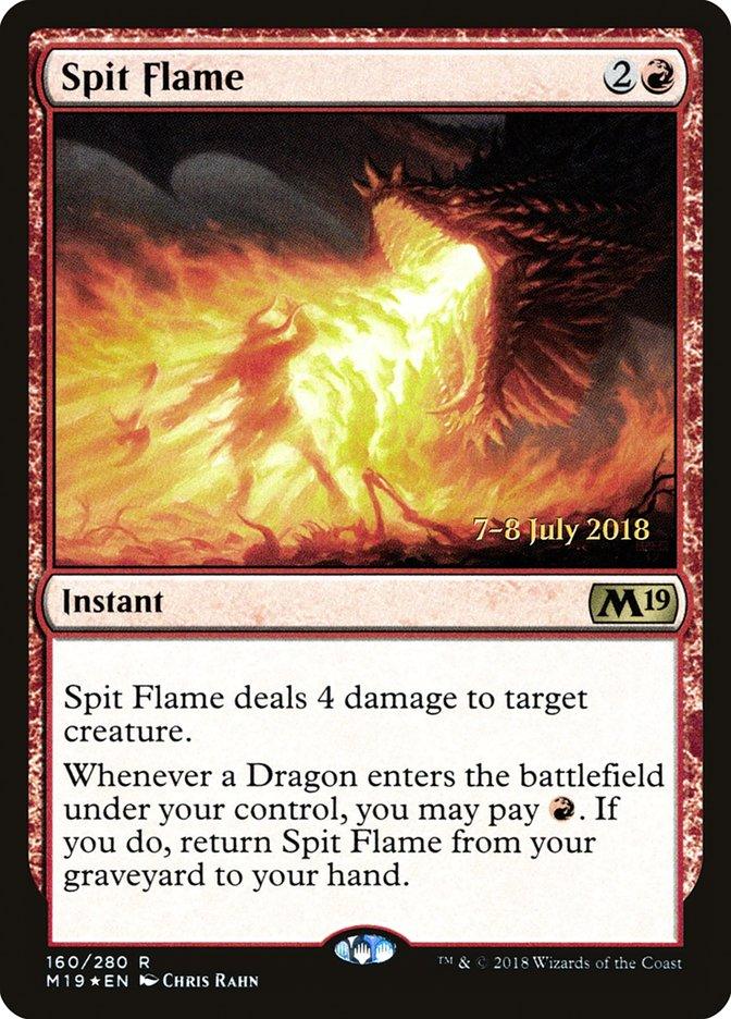 Spit Flame [Core Set 2019 Prerelease Promos] - Trinity Hobby