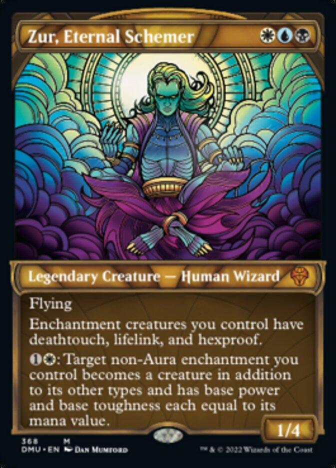 Zur, Eternal Schemer (Showcase Textured) [Dominaria United] - Trinity Hobby