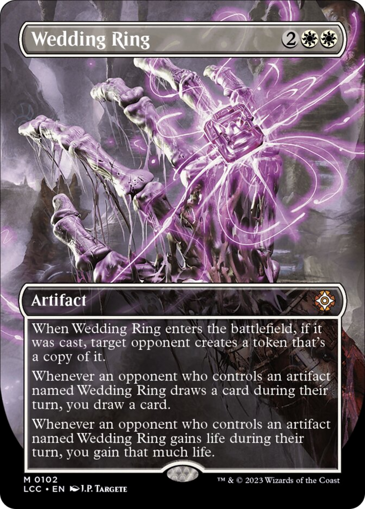 Wedding Ring (Borderless) [The Lost Caverns of Ixalan Commander] - Trinity Hobby