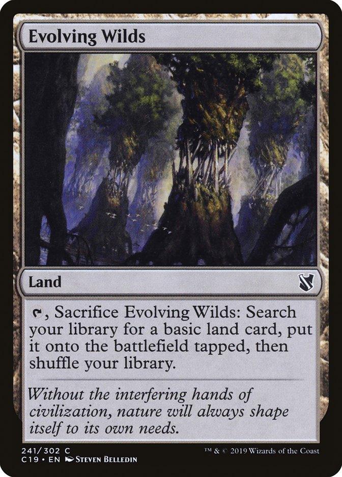 Evolving Wilds [Commander 2019] - Trinity Hobby