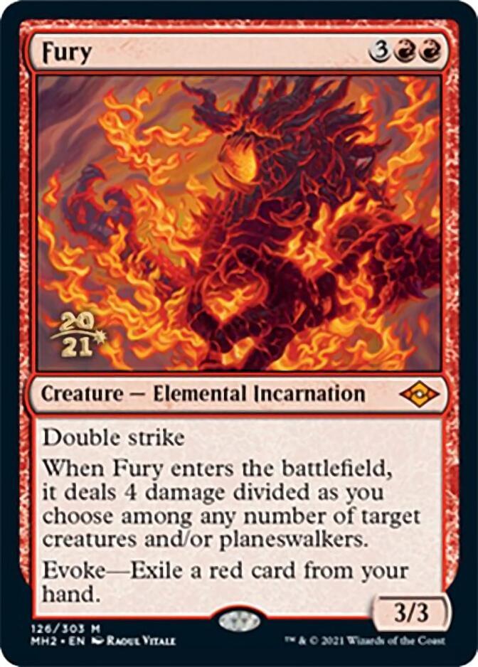 Fury [Modern Horizons 2 Prerelease Promos] - Trinity Hobby