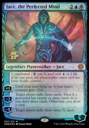 Jace, the Perfected Mind [Phyrexia: All Will Be One Prerelease Promos] - Trinity Hobby