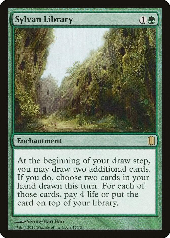 Sylvan Library [Commander's Arsenal] - Trinity Hobby