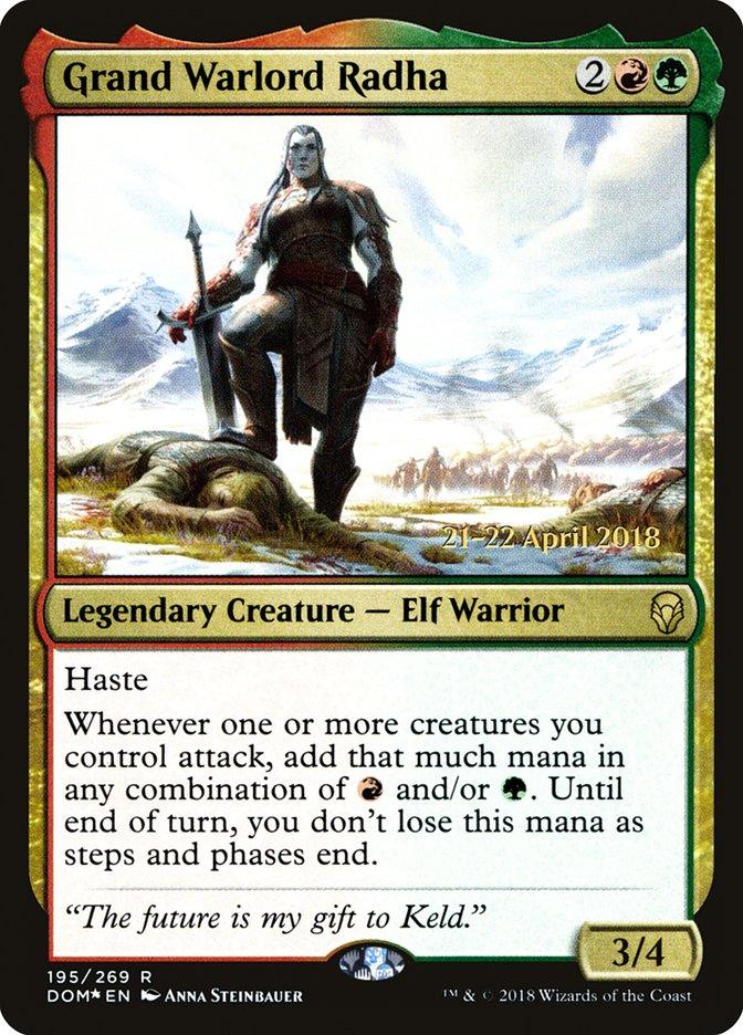 Grand Warlord Radha [Dominaria Prerelease Promos] - Trinity Hobby