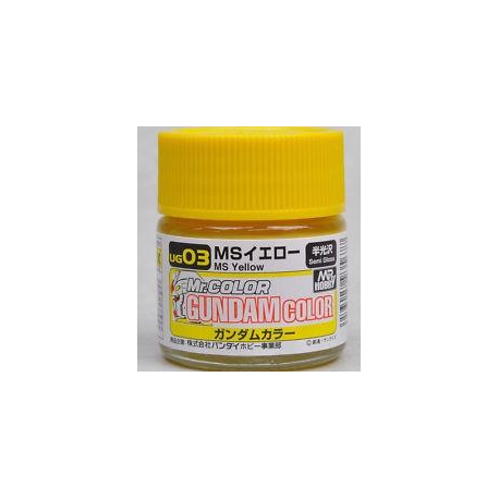 Mr Hobby: G Color - MS Yellow (Union A.F) - 10ml - Trinity Hobby