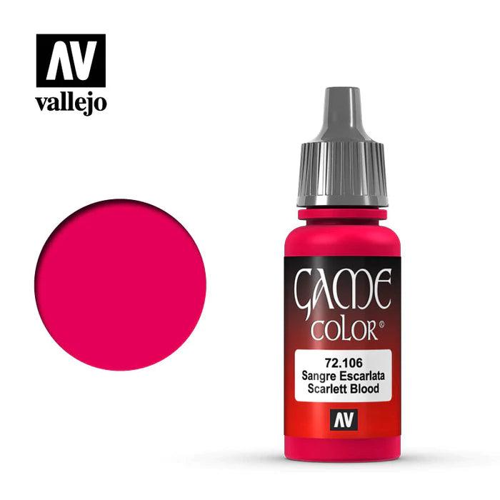 GAME COLOR 106 : SCARLETT BLOOD (17ml) - Trinity Hobby