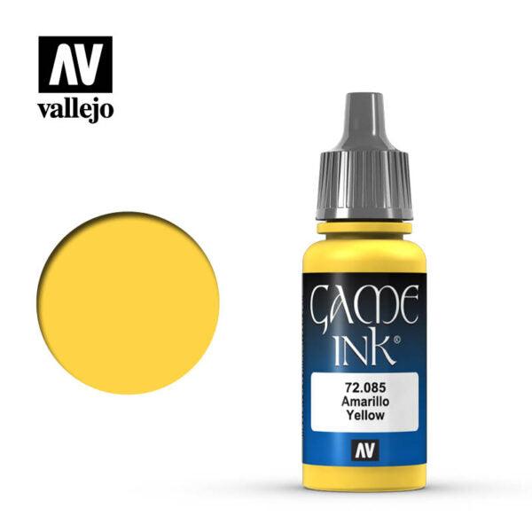 GAME INK 085 : 17 ML. YELLOW - Trinity Hobby