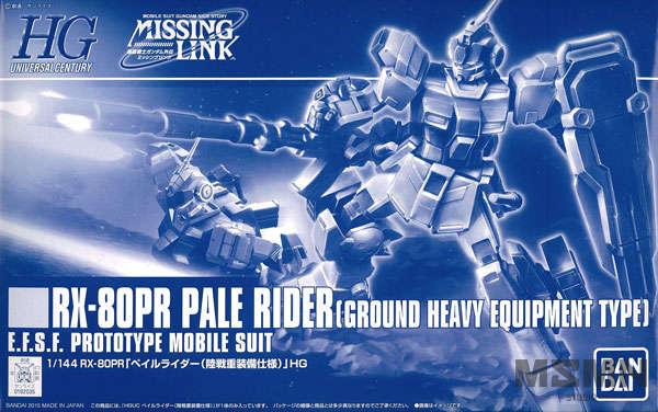 HG - 1/144 Pale Rider (Ground Heavy Equipment Type) (Limited)
