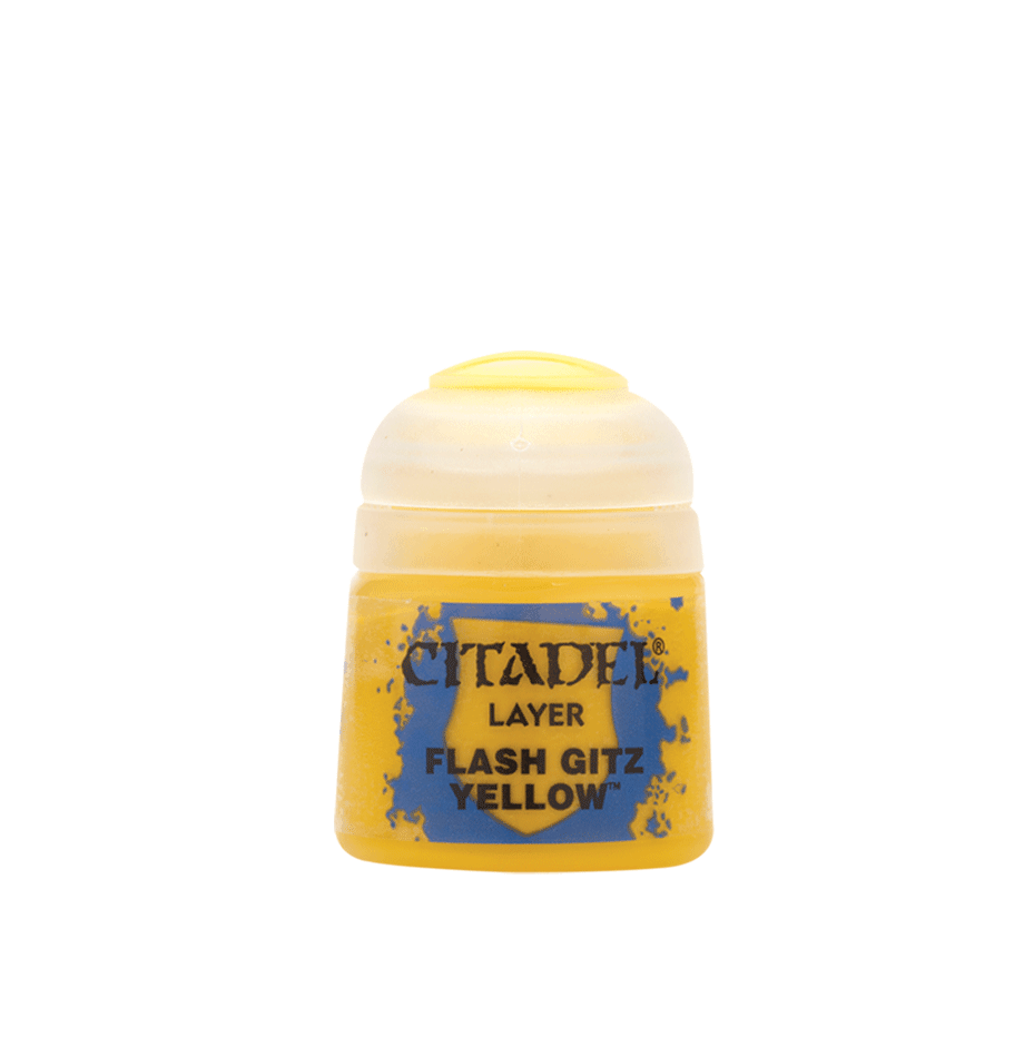 LAYER: FLASH GITZ YELLOW (12ML) - Trinity Hobby