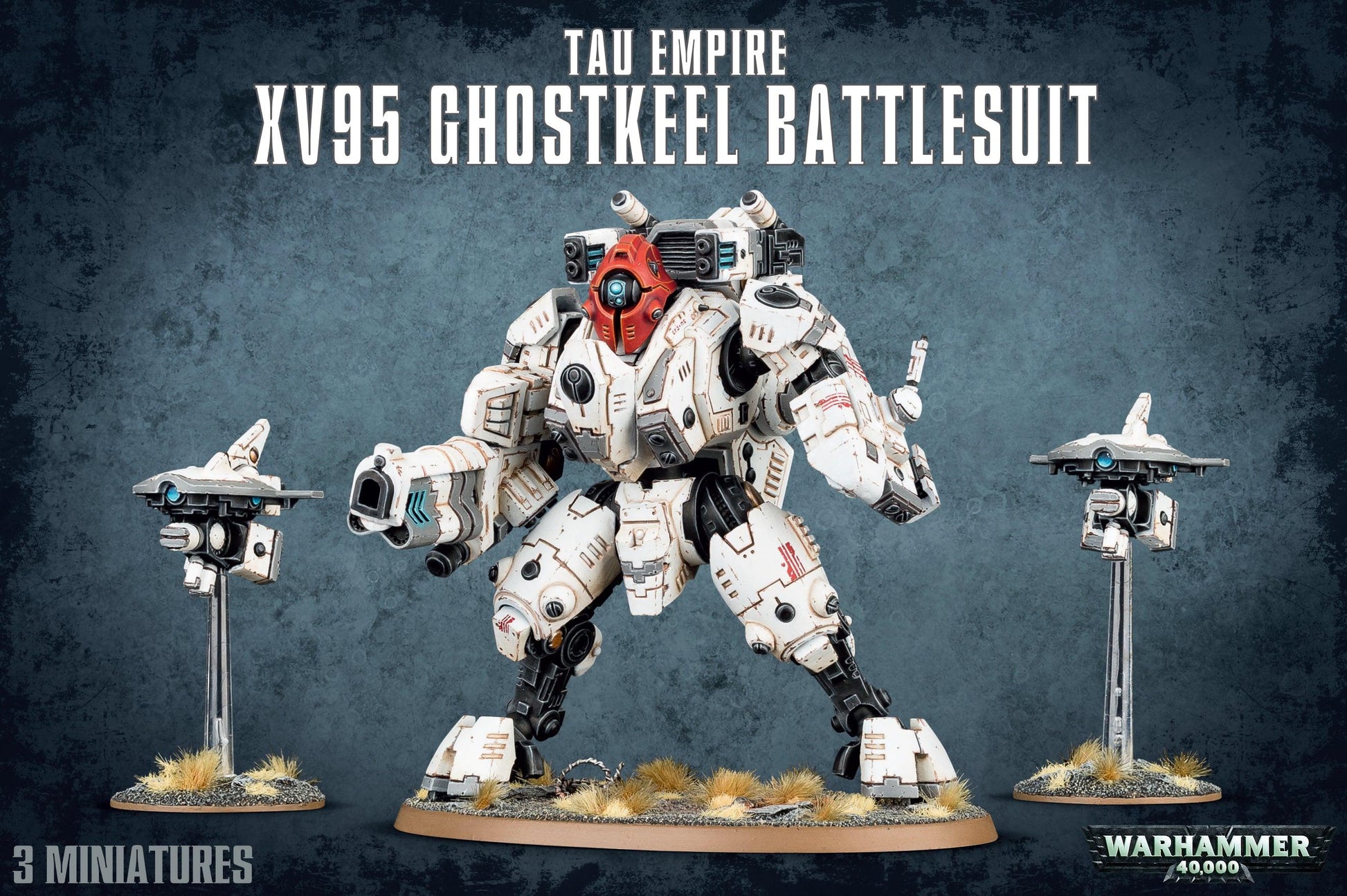 Warhammer 40K: TAU EMPIRE: XV95 GHOSTKEEL BATTLESUIT - Trinity Hobby