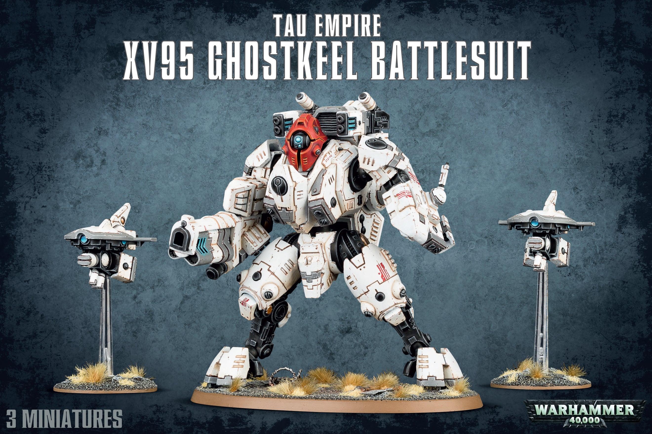 Warhammer 40K: TAU EMPIRE: XV95 GHOSTKEEL BATTLESUIT - Trinity Hobby