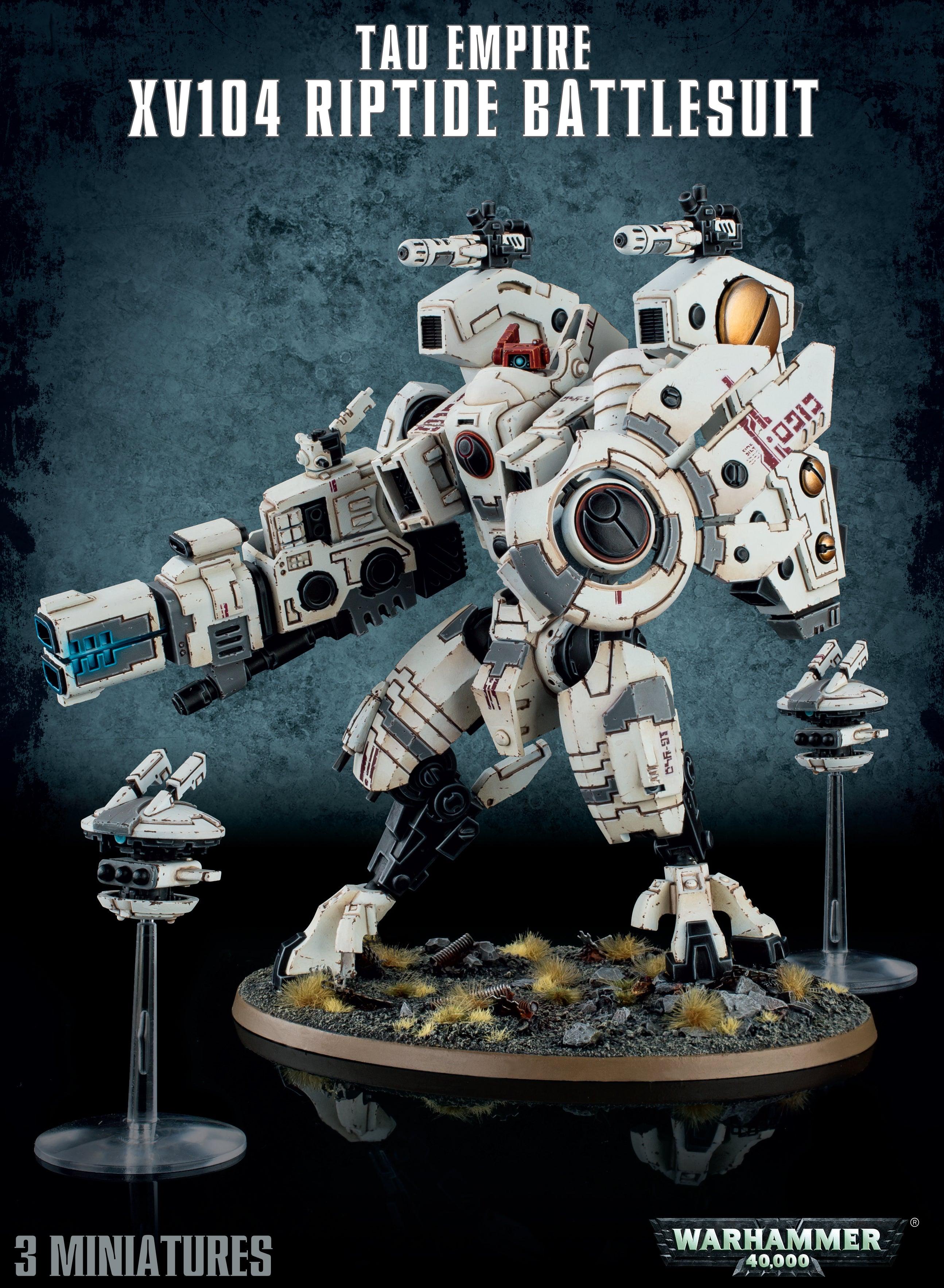 Warhammer 40K: TAU EMPIRE: XV104 RIPTIDE BATTLESUIT - Trinity Hobby