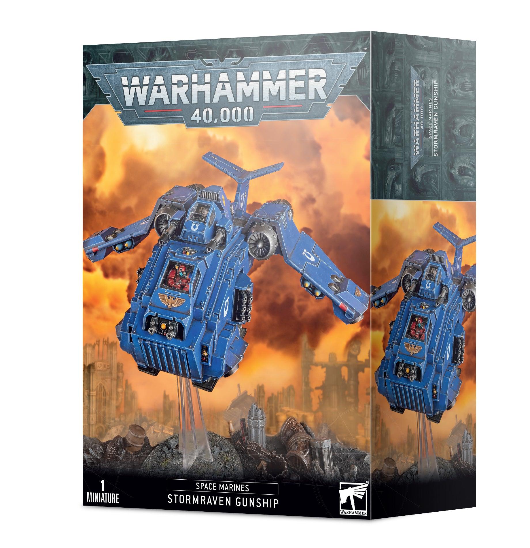 Warhammer 40K: SPACE MARINES STORMRAVEN GUNSHIP - Trinity Hobby