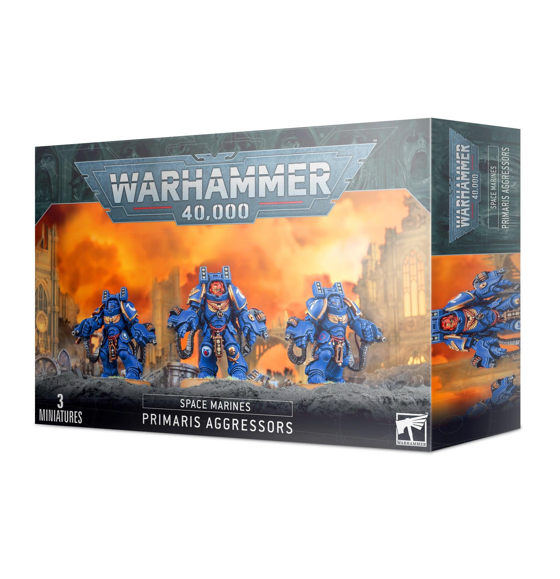 Warhammer 40K: SPACE MARINES PRIMARIS AGGRESSORS - Trinity Hobby