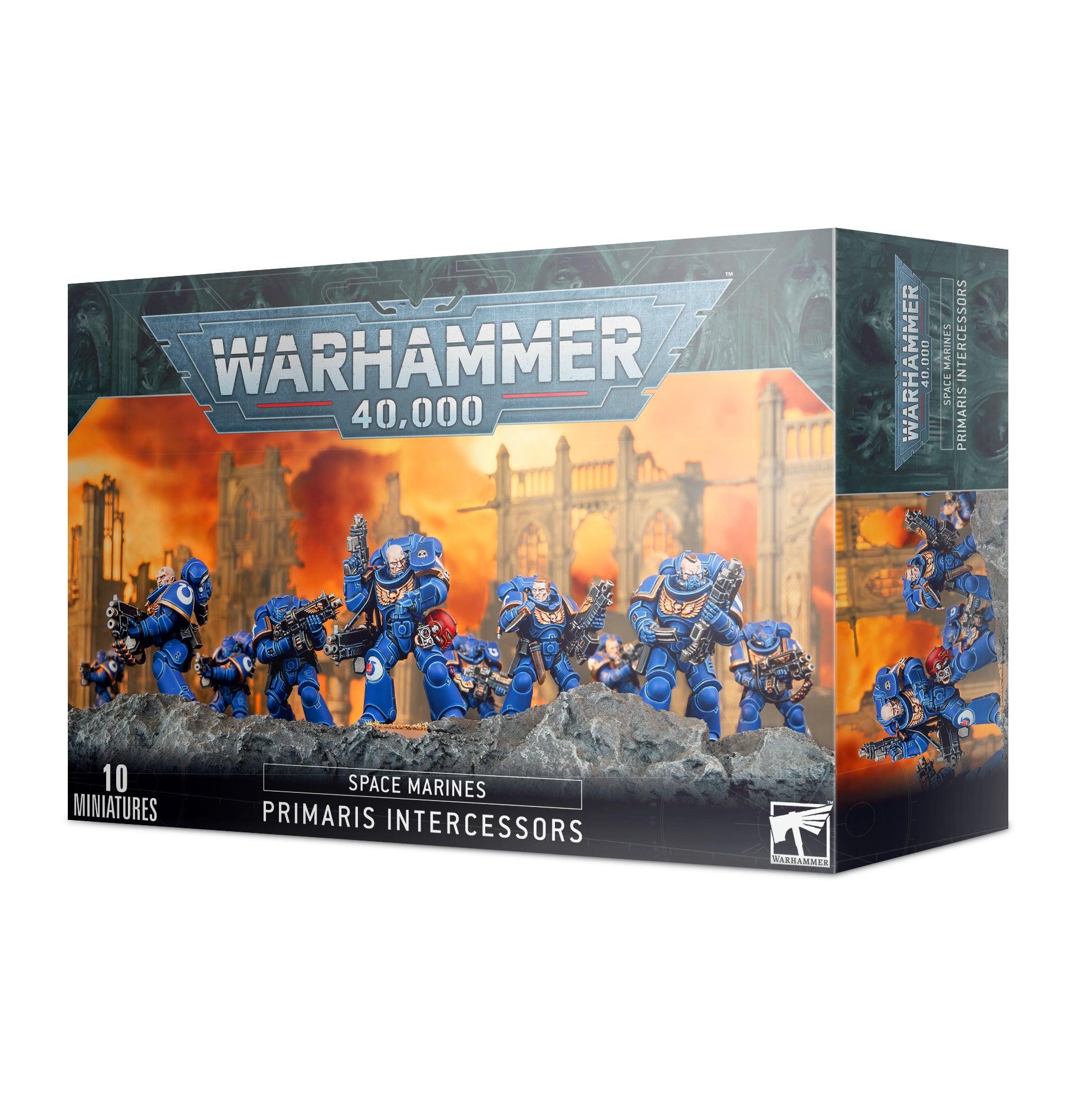 Warhammer 40K: SPACE MARINES PRIMARIS INTERCESSORS - Trinity Hobby
