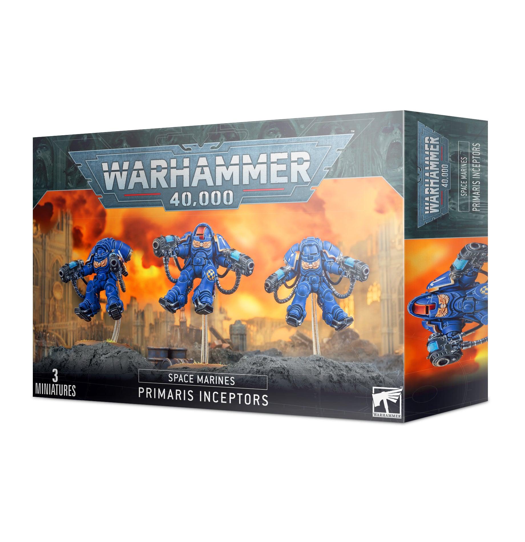 Warhammer 40K: SPACE MARINES PRIMARIS INCEPTORS - Trinity Hobby