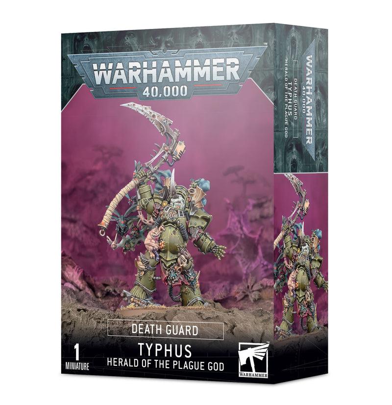 Warhammer 40K: DEATH GUARD Typhus Herald of the Plague Lord - Trinity Hobby