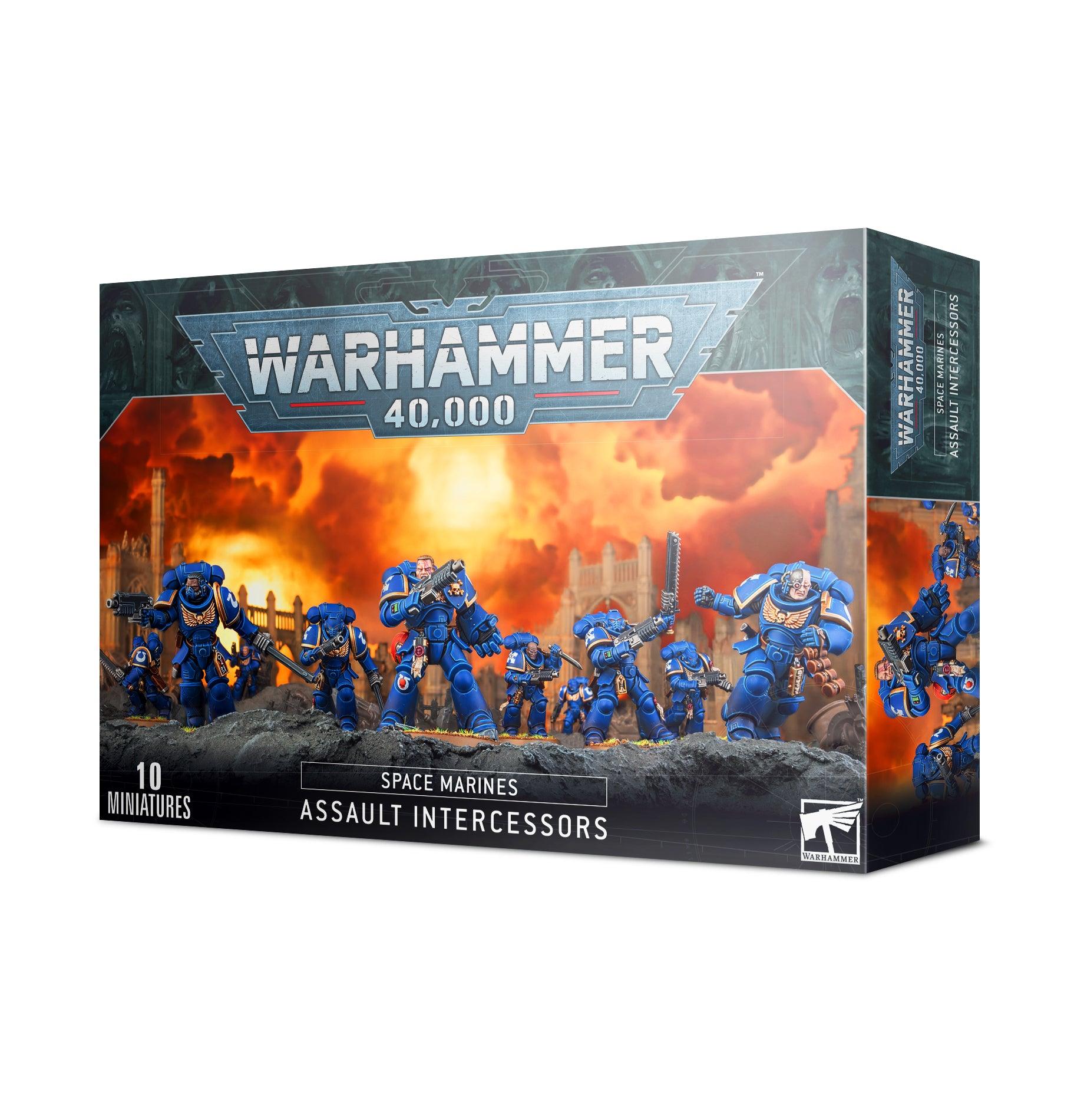 Warhammer 40K: SPACE MARINES ASSAULT INTERCESSORS - Trinity Hobby