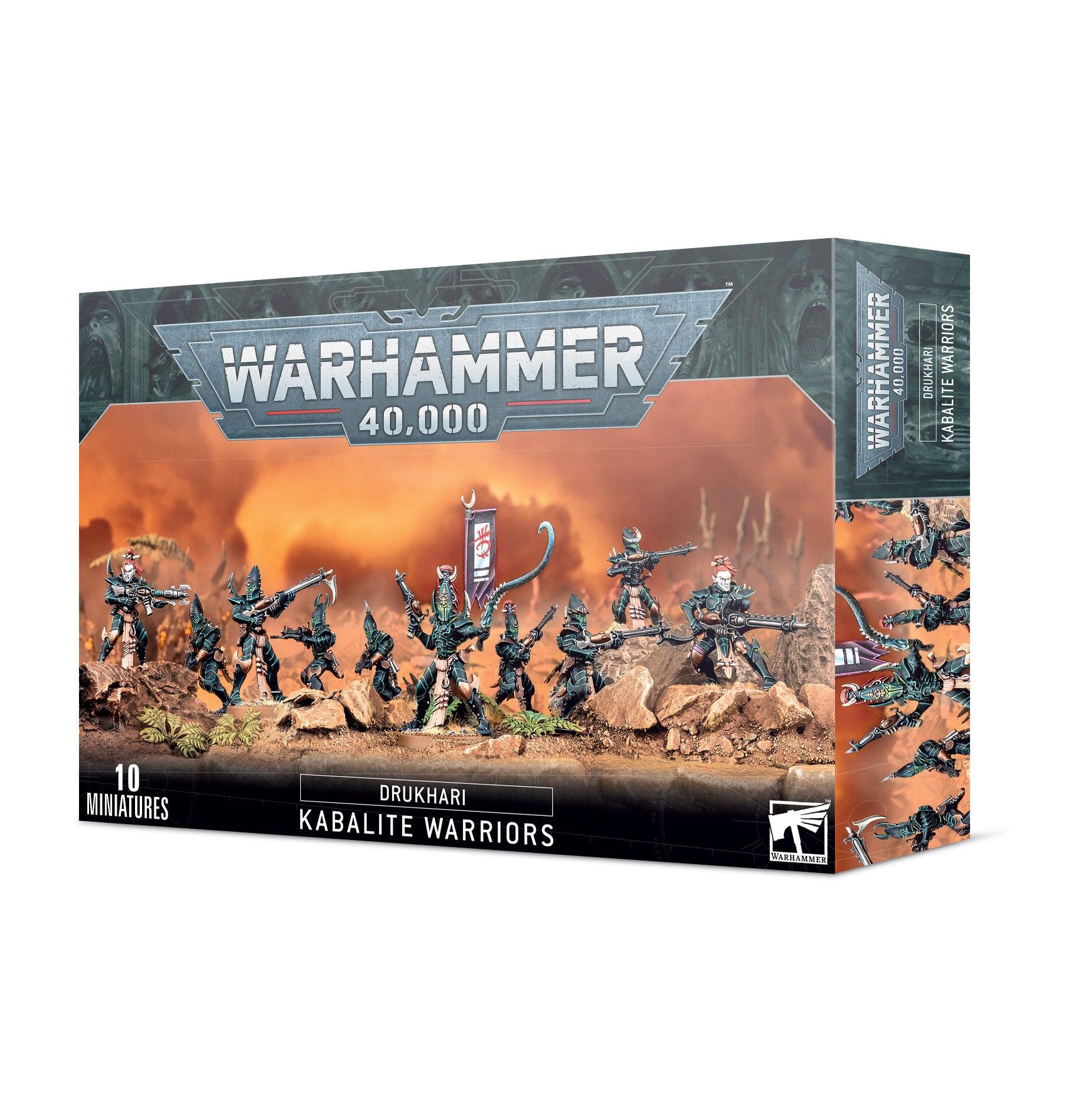 Warhammer 40k: DRUKHARI KABALITE WARRIORS - Trinity Hobby
