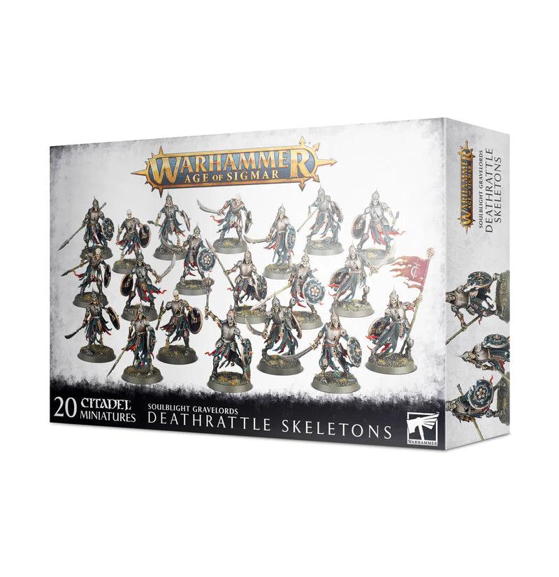 Age of Sigmar: Soulblight Gravelords: Deathrattle Skeletons - Trinity Hobby