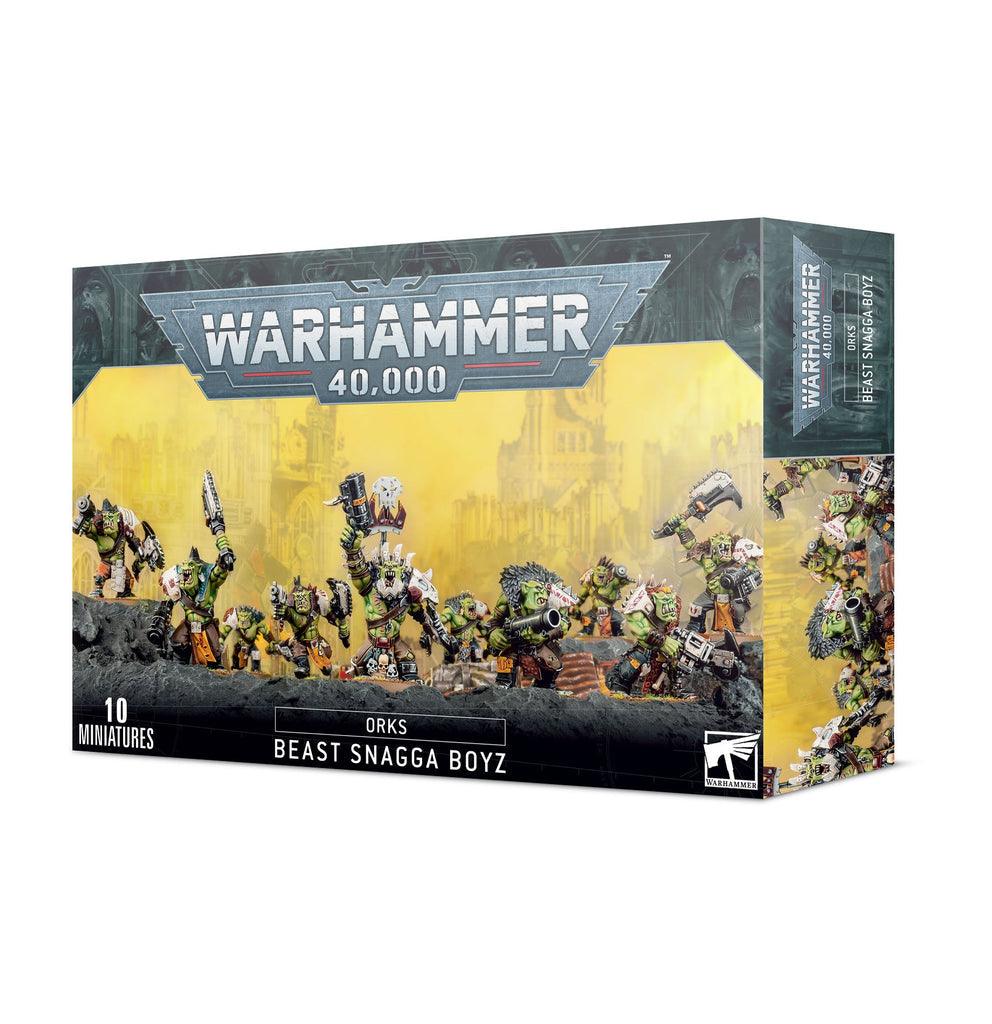 Warhammer 40k Orks: BEAST Snagga Boyz - Trinity Hobby
