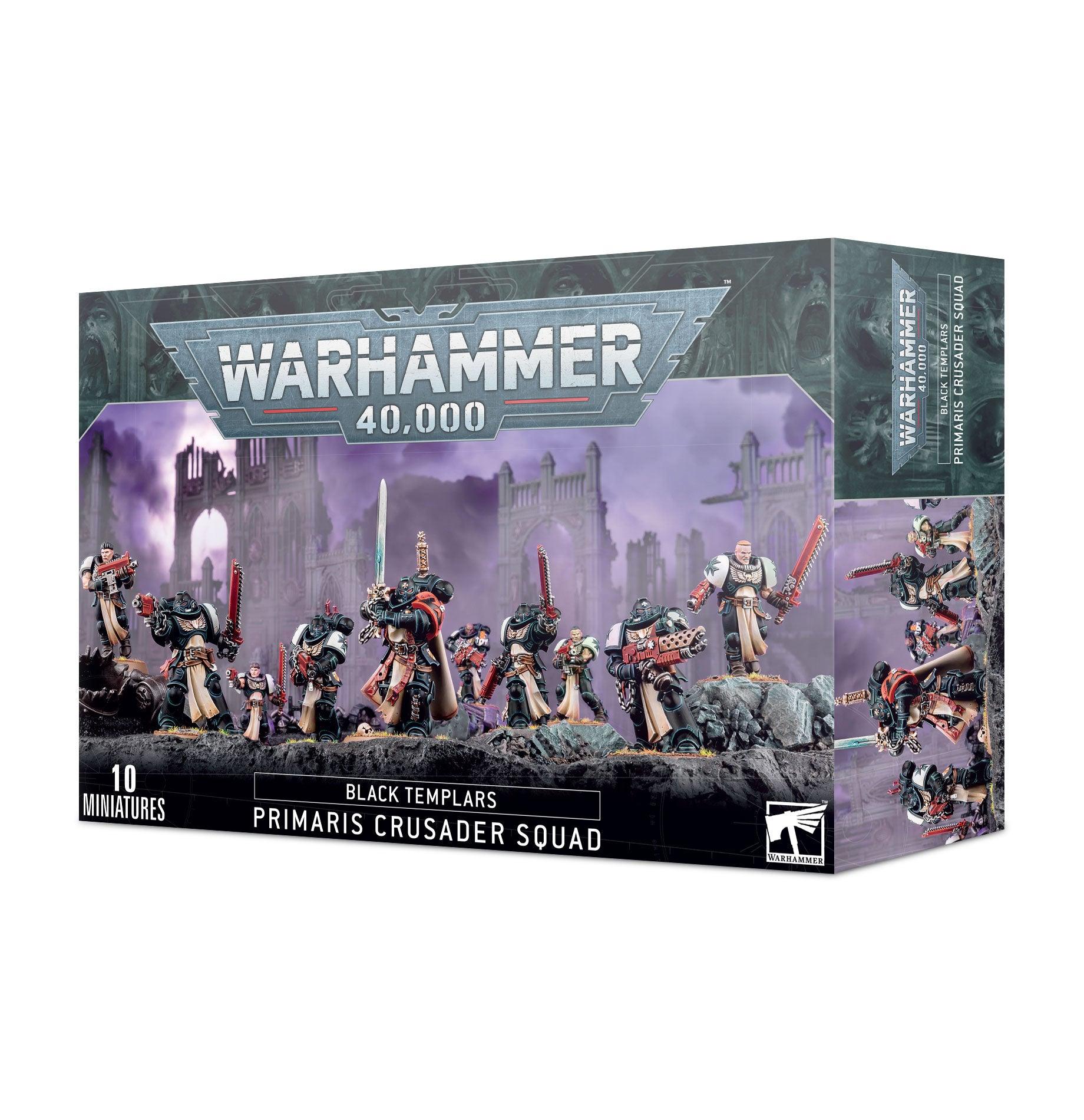 BLACK TEMPLARS: PRIMARIS CRUSADER SQUAD - Trinity Hobby