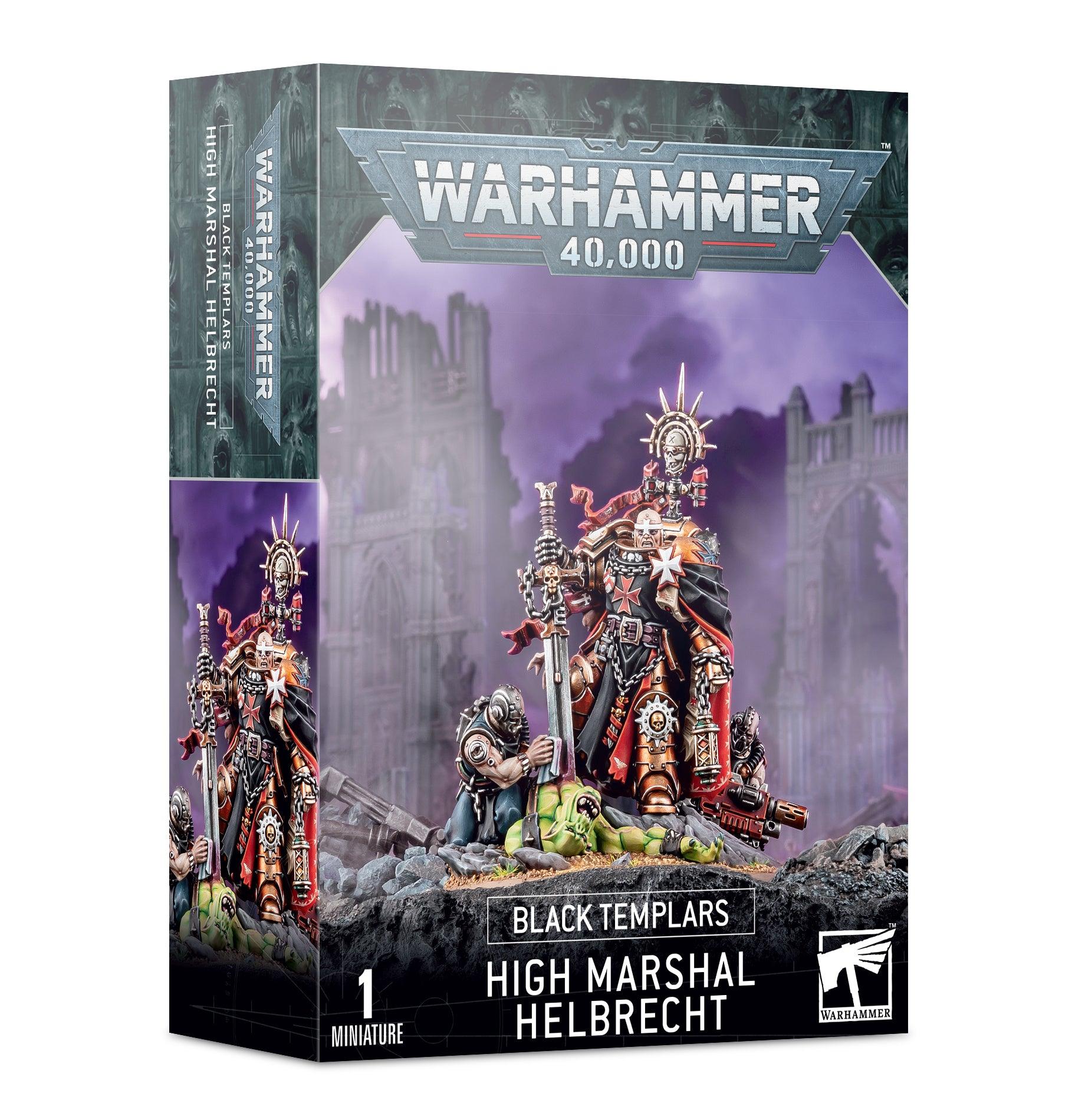 BLACK TEMPLARS: HIGH MARSHAL HELBRECHT - Trinity Hobby