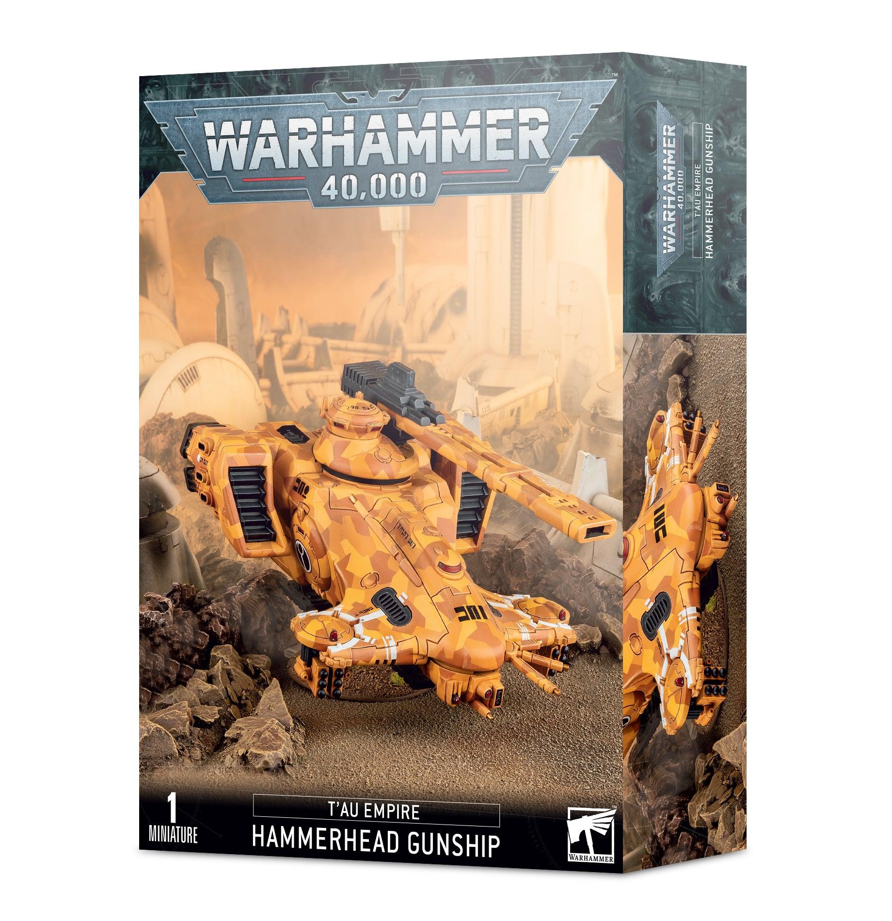 Warhammer 40K: TAU EMPIRE: HAMMERHEAD GUNSHIP - Trinity Hobby