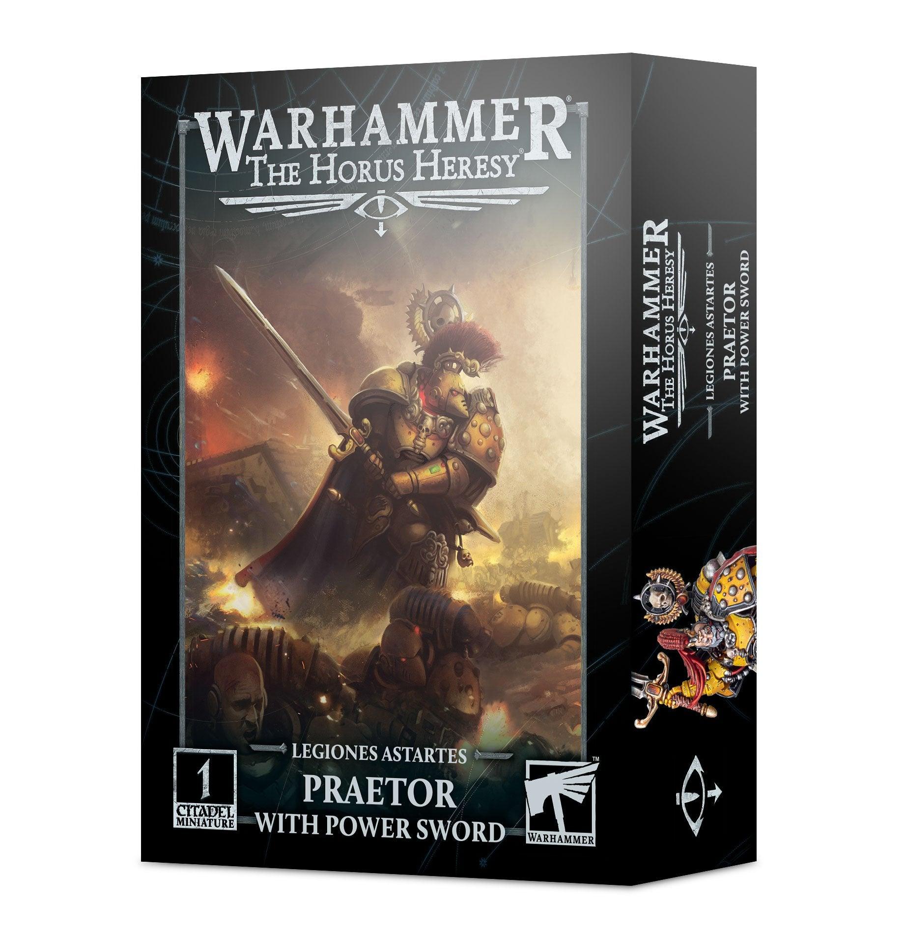 LEGIONES ASTARTES: PRAETOR WITH POWER SWORD - Trinity Hobby