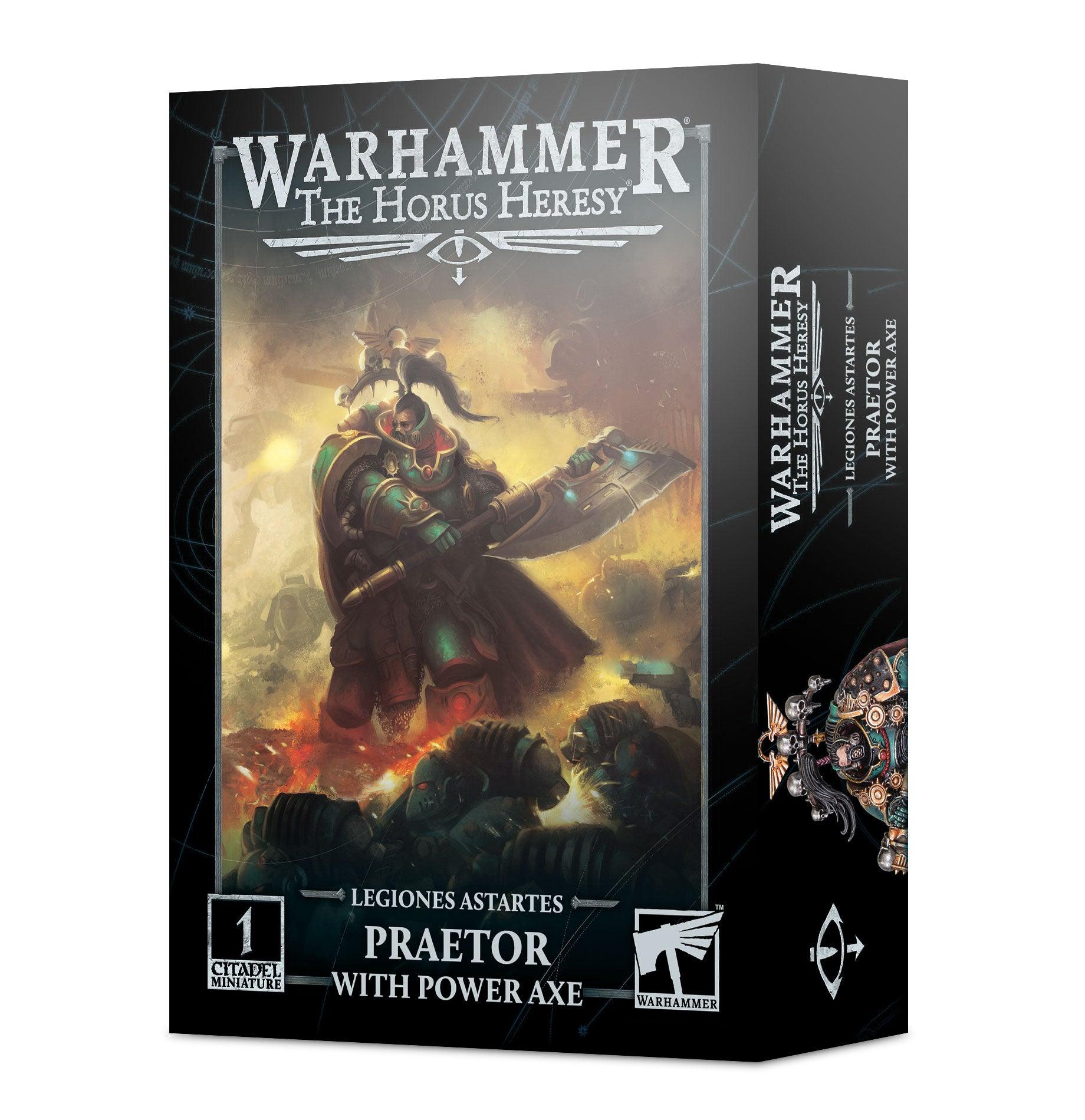 LEGIONES ASTARTES: PRAETOR WITH POWER AXE - Trinity Hobby