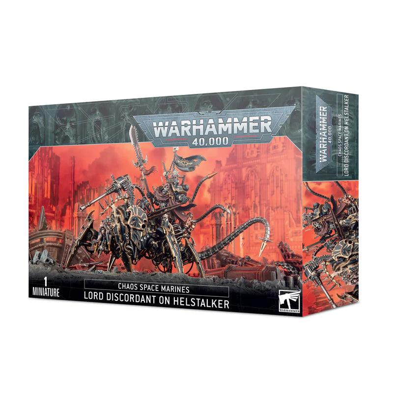 Warhammer 40K: Chaos Space Marines: Lord Discordant On Helstalker - Trinity Hobby