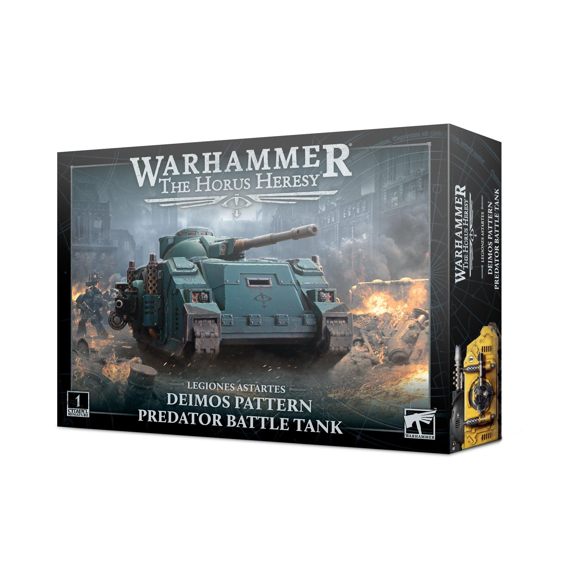 Legiones Astartes: Deimos Pattern Predator Battle Tank - Trinity Hobby