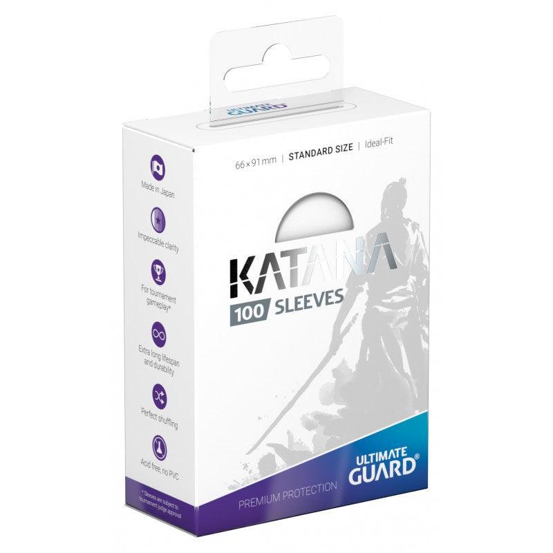 Ultimate Guard SLEEVES KATANA WHITE 100CT - Trinity Hobby