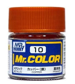 Mr Hobby: Mr. Color 10 - Copper (Metallic/Primary) - Trinity Hobby