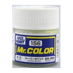 Mr Hobby: Mr. Color 156 - Super White IV (Gloss/Primary Car) - Trinity Hobby