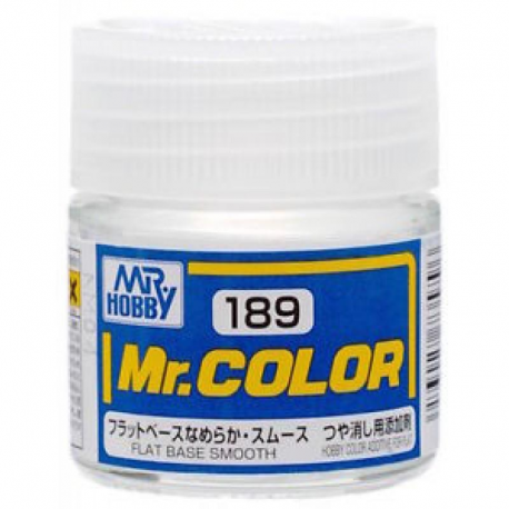Mr Hobby: Mr. Color 189 Flat Base Smooth - Trinity Hobby