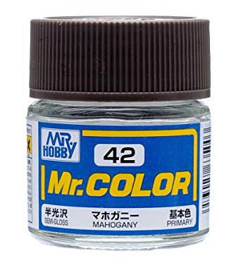 Mr Hobby: Mr. Color 42 - Mahogany (Semi-Gloss/Primary) - Trinity Hobby