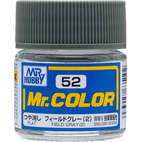 Mr Hobby: Mr. Color 52 - Field Gray (2) (Flat/Tank) - Trinity Hobby