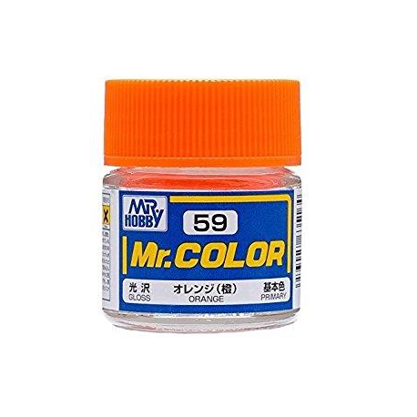 Mr Hobby: Mr. Color 59 - Orange (Semi-Gloss/Aircraft) - Trinity Hobby