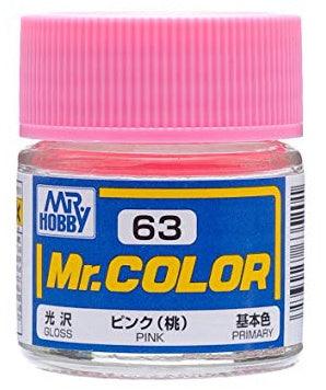 Mr Hobby: Mr. Color 63 - Pink (Gloss/Primary) - Trinity Hobby
