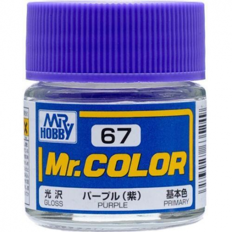 Mr Hobby: Mr. Color 67 - Purple (Gloss/Primary) - Trinity Hobby