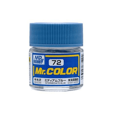 Mr. Color 72 - Intermediate Blue (Semi-Gloss/Aircraft) - Trinity Hobby