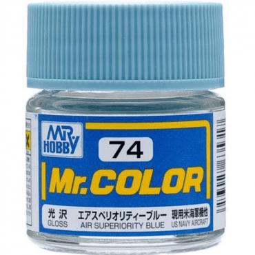 Mr. Color 74 - Air Superiority Blue (Gloss/Aircraft) - Trinity Hobby