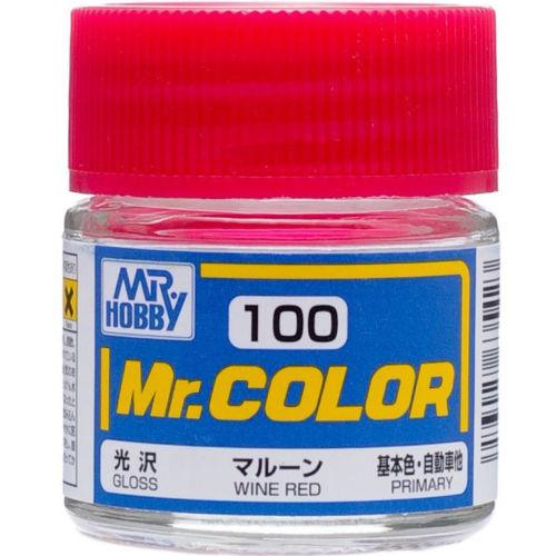 Mr Hobby: Mr. Color 100 - Wine Red (Gloss/Primary) - Trinity Hobby