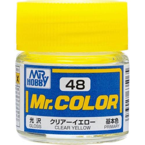 Mr Hobby: Mr. Color 48 - Clear Yellow (Gloss/Primary) - Trinity Hobby