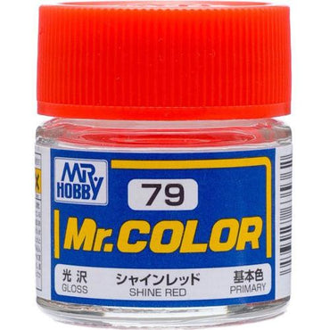 Mr Hobby: Mr. Color 79 - Shine Red (Gloss/Primary) - Trinity Hobby