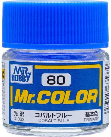 Mr Hobby: Mr. Color 80 - Cobalt Blue (Semi-Gloss/Primary) - Trinity Hobby