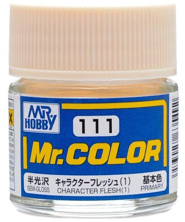 Mr Hobby: Mr. Color 111 - Character Flesh (1) (Semi-Gloss/Primary) - Trinity Hobby