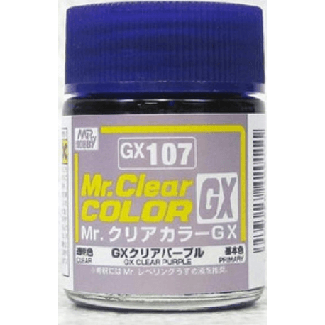 Mr Color GX 107 - Clear Purple - Trinity Hobby